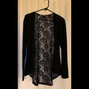 Hot Topic • Lace Skull Cardigan - Small